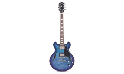 Gibson USA ES39F00B9NH1 ES-339 Figured Semi-Hollowbody Electric Guitar - Blueberry Burst