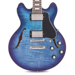 Gibson USA ES39F00B9NH1 ES-339 Figured Semi-Hollowbody Electric Guitar - Blueberry Burst