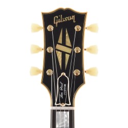 Gibson Custom Shop LPB357VOEBBG1 1957 Les Paul Custom Reissue 3-Pickup VOS w/Bigsby - Ebony