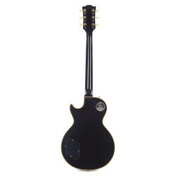 Gibson Custom Shop LPB57VOEBGH1 1957 Les Paul Custom Reissue 2-Pickup VOS Electric Guitar - Ebony