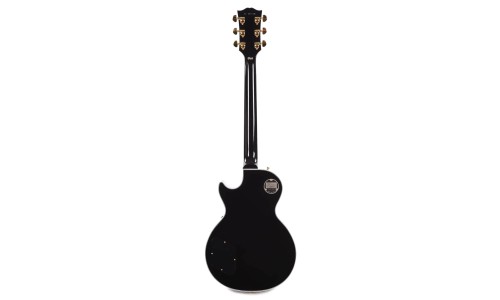 Gibson Custom Shop LPC-EBGH1E Les Paul Custom with Ebony Fingerboard Gloss Electric Guitar - Ebony