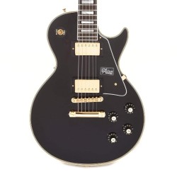 Gibson Custom Shop LPC68EBGH1 1968 Les Paul Custom Reissue Gloss - Ebony