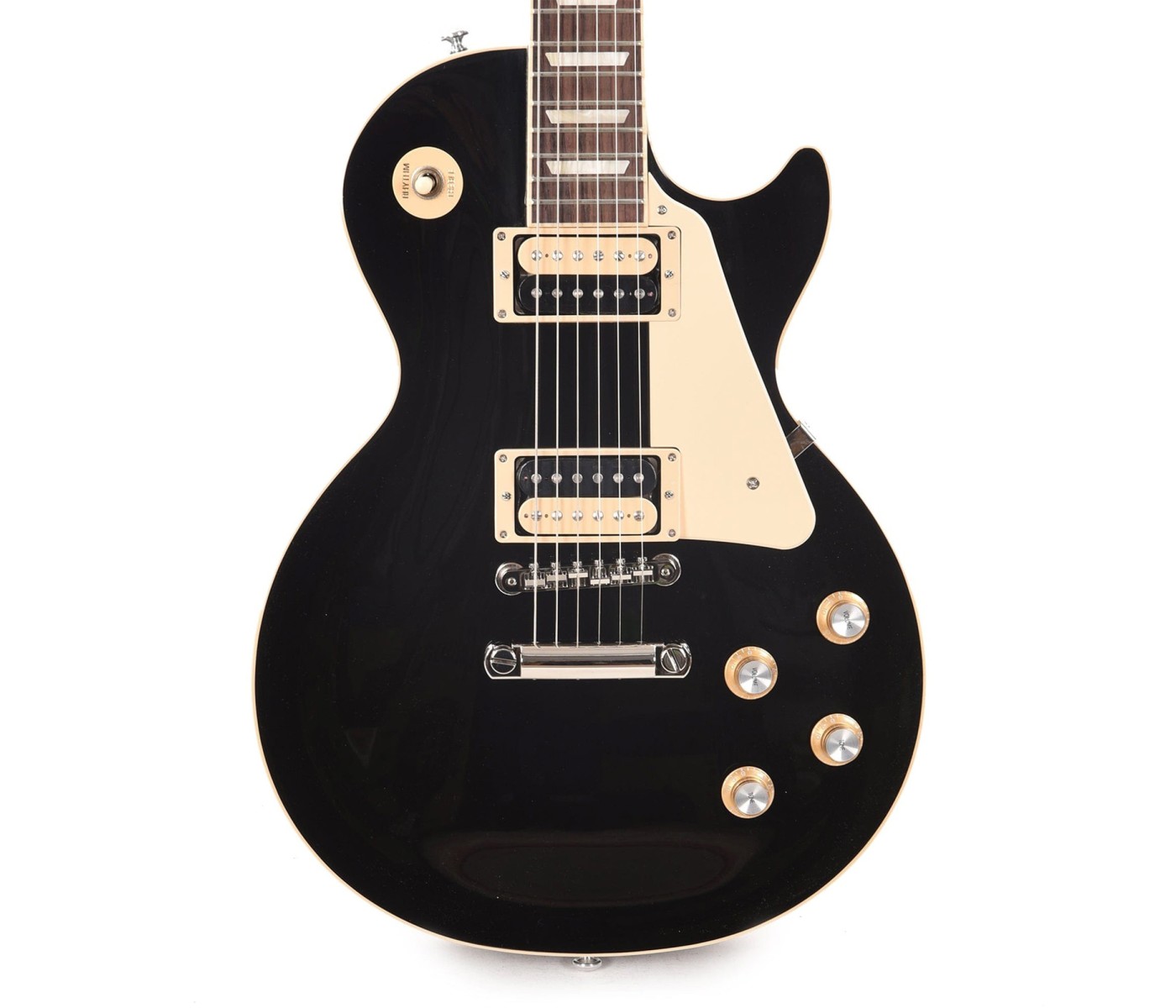 Gibson USA LPCS00EBNH1 Les Paul Classic Electric Guitar - Ebony