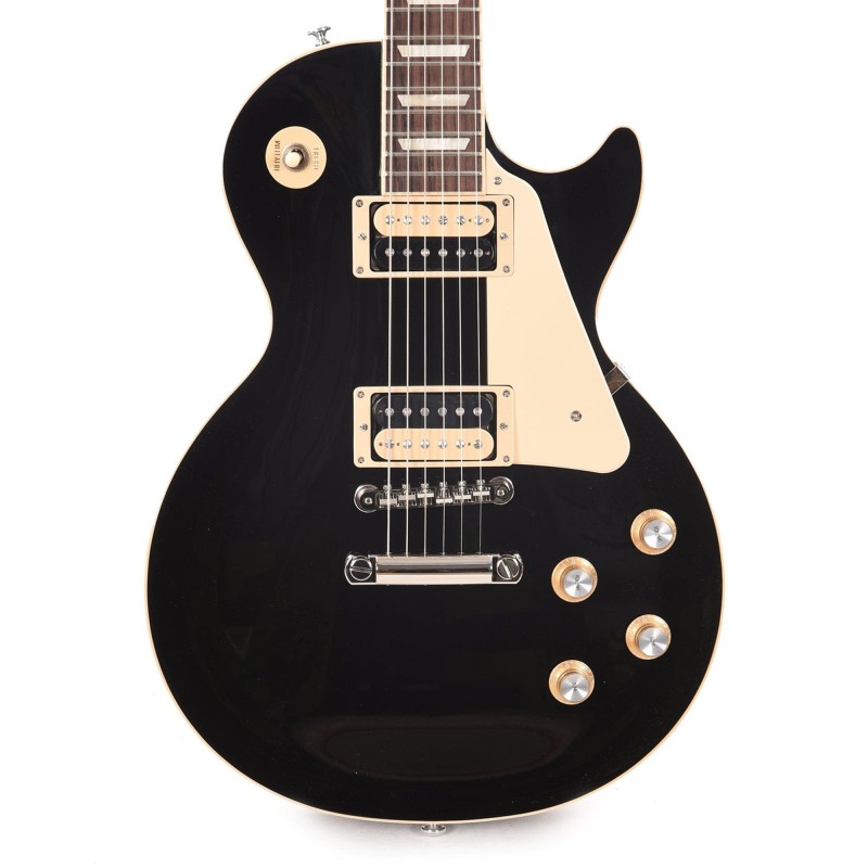 Gibson USA LPCS00EBNH1 Les Paul Classic Electric Guitar - Ebony