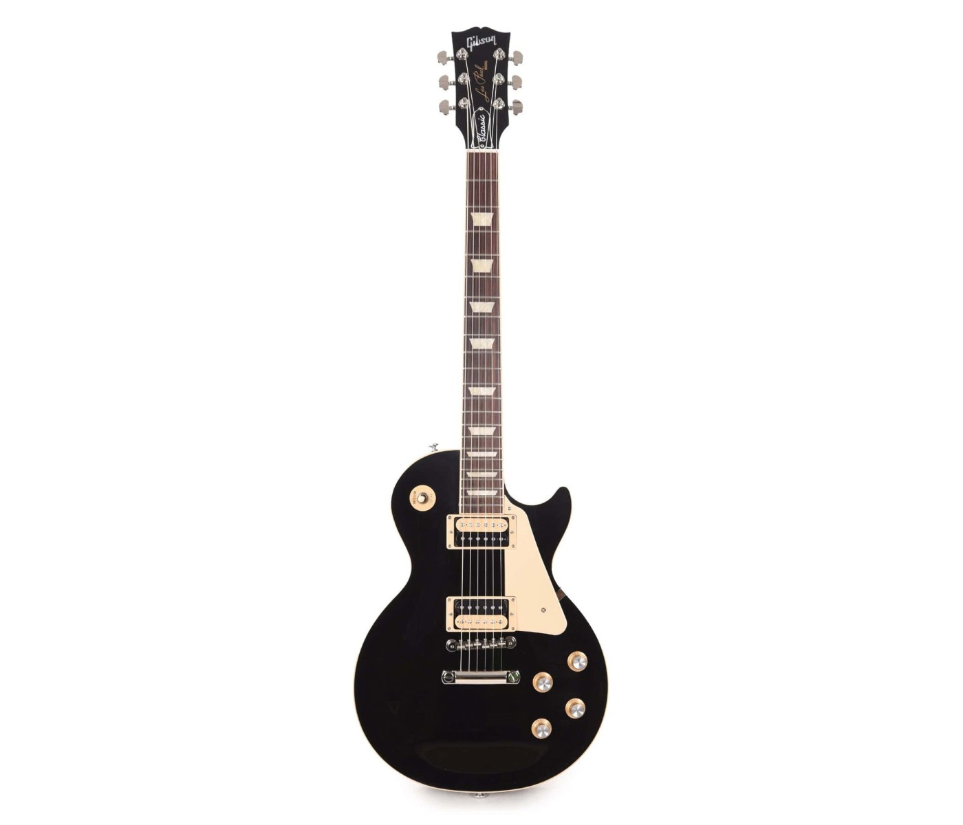 Gibson USA LPCS00EBNH1 Les Paul Classic Electric Guitar - Ebony