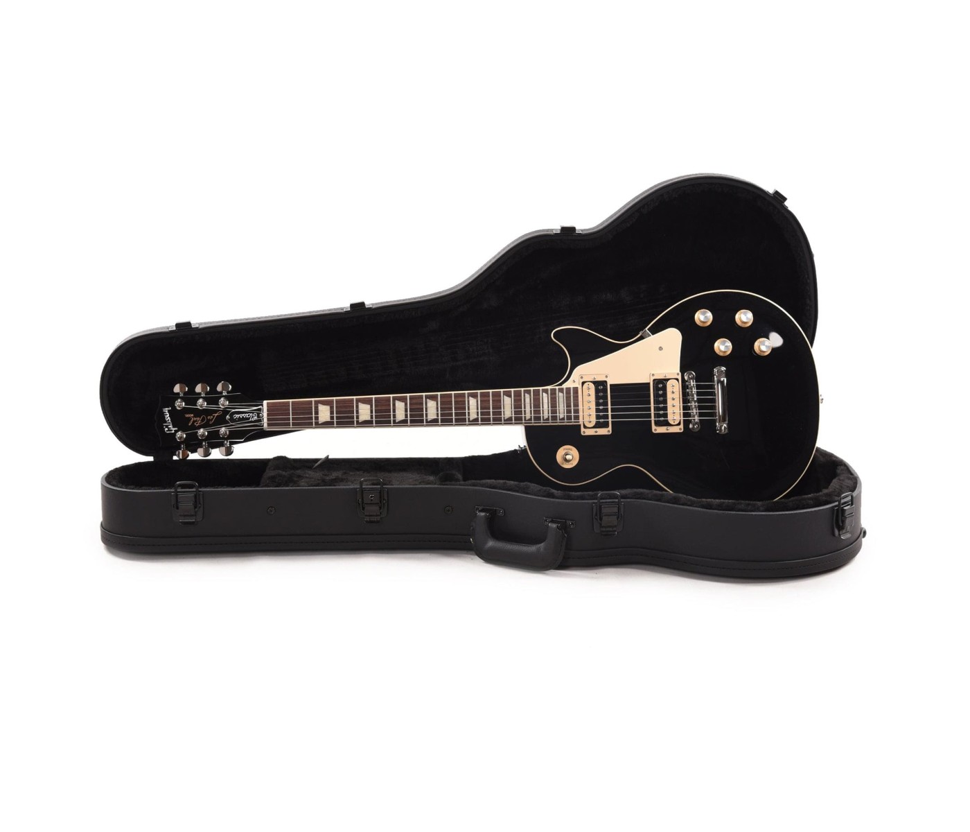 Gibson USA LPCS00EBNH1 Les Paul Classic Electric Guitar - Ebony