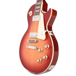 Gibson USA LPDX007CCH1 Les Paul Deluxe '70s Electric Guitar - Cherry Sunburst