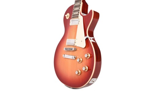 Gibson USA LPDX007CCH1 Les Paul Deluxe '70s Electric Guitar - Cherry Sunburst