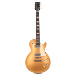 Gibson USA LPDX00GTCH1 Les Paul '70s Deluxe Plain Top Electric Guitar - Goldtop