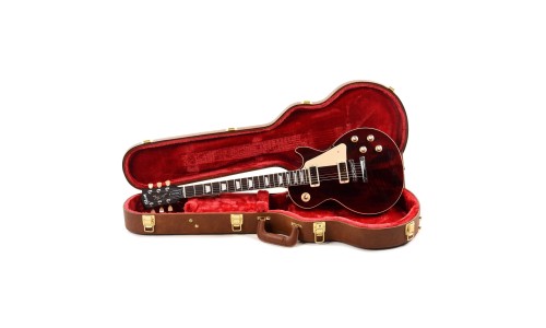 Gibson USA LPDX00WRCH1 Les Paul Deluxe '70s Electric Guitar - Wine Red