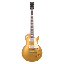 Gibson Custom Shop LPR57LADBDGNH1 Murphy Lab 1957 Les Paul Goldtop Darkback Reissue Electric Guitar - Double Gold Light Aged