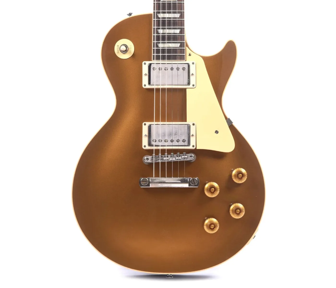 Gibson Custom Shop LPR57VODBDGNH1 1957 Les Paul Goldtop Darkback Reissue VOS Electric Guitar - Double Gold (PRE ORDER)