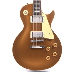 Gibson Custom Shop LPR57VODBDGNH1 1957 Les Paul Goldtop Darkback Reissue VOS Electric Guitar - Double Gold