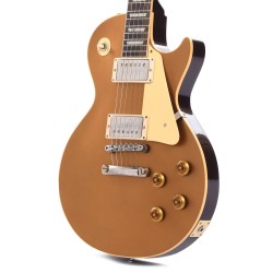 Gibson Custom Shop LPR57VODBDGNH1 1957 Les Paul Goldtop Darkback Reissue VOS Electric Guitar - Double Gold