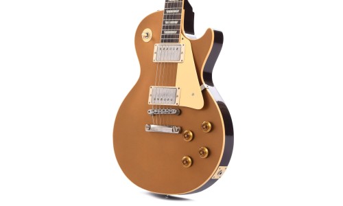 Gibson Custom Shop LPR57VODBDGNH1 1957 Les Paul Goldtop Darkback Reissue VOS Electric Guitar - Double Gold