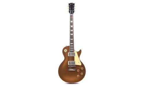 Gibson Custom Shop LPR57VODBDGNH1 1957 Les Paul Goldtop Darkback Reissue VOS Electric Guitar - Double Gold