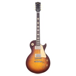 Gibson Custom Shop LPR58ULBBNH1 Murphy Lab 1958 Les Paul Standard Reissue Electric Guitar - Bourbon Burst Ultra Light Aged