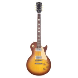 Gibson Custom Shop LPR58VOITNH1 1958 Les Paul Standard Reissue VOS Electric Guitar - Iced Tea Burst