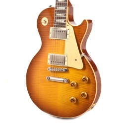 Gibson Custom Shop LPR59HAGPBNH1 Murphy Lab 1959 Les Paul Standard Reissue Electric Guitar - Golden Poppy Burst Heavy Aged