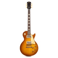 Gibson Custom Shop LPR59HAGPBNH1 Murphy Lab 1959 Les Paul Standard Reissue Electric Guitar - Golden Poppy Burst Heavy Aged