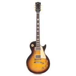 Gibson Custom Shop LPR59UHKBNH1 Murphy Lab 1959 Les Paul Standard Reissue Electric Guitar - Kindred Burst Ultra Heavy Aged