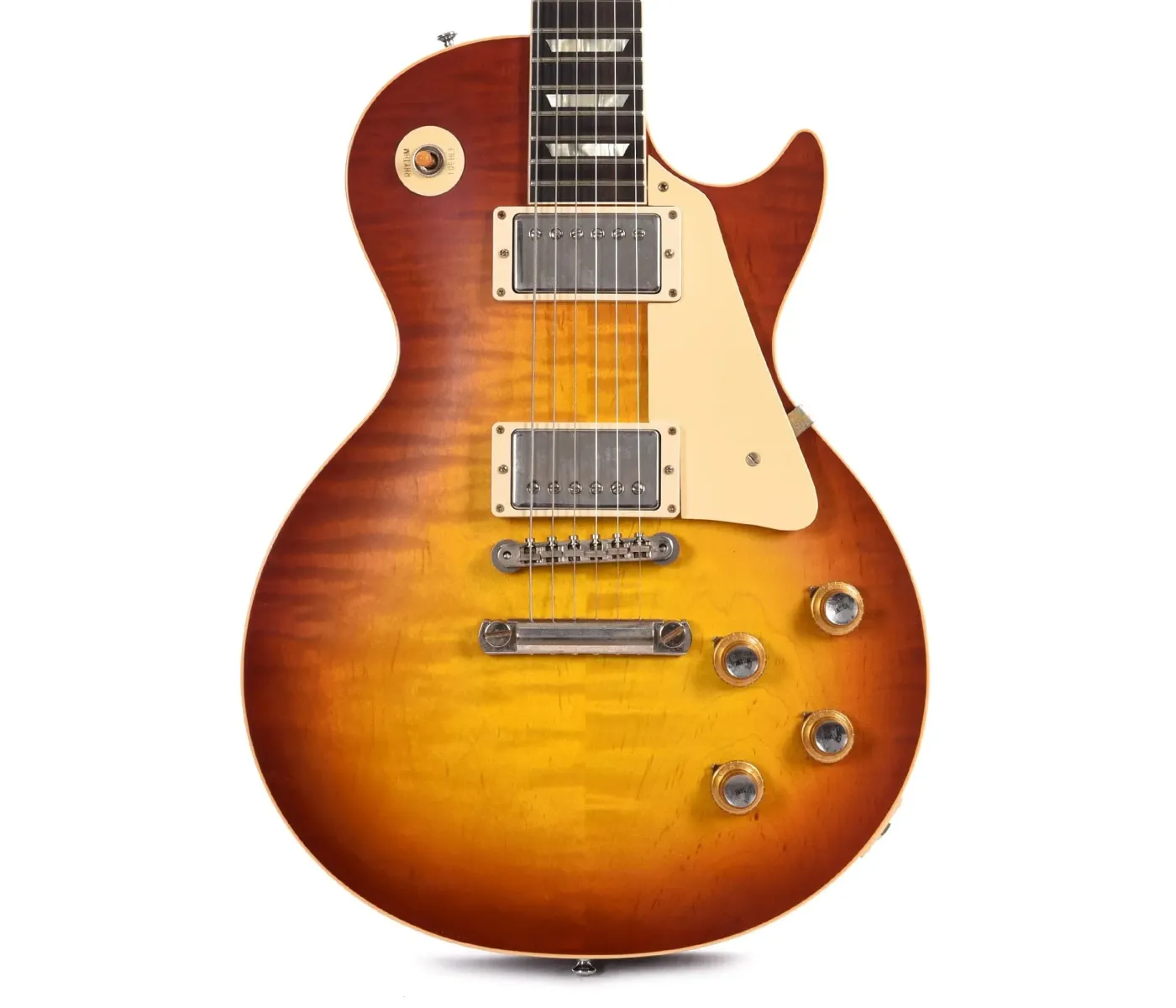 Gibson Custom Shop LPR60VOTGBNH1 1960 Les Paul Standard Reissue VOS Electric Guitar - Tangerine Burst (PRE ORDER)
