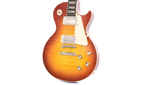 Gibson Custom Shop LPR60VOTGBNH1 1960 Les Paul Standard Reissue VOS Electric Guitar - Tangerine Burst