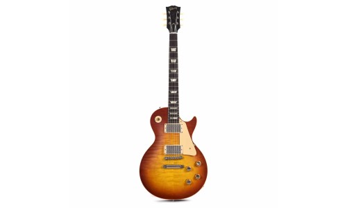 Gibson Custom Shop LPR60VOTGBNH1 1960 Les Paul Standard Reissue VOS Electric Guitar - Tangerine Burst