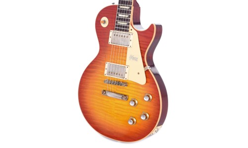 Gibson Custom Shop LPR60VOWCSNH1 1960 Les Paul Standard Reissue VOS Electric Guitar - Washed Cherry Sunburst