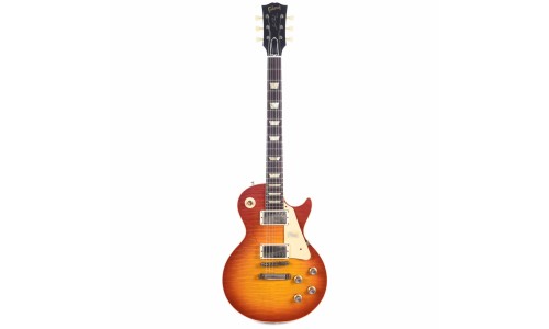 Gibson Custom Shop LPR60VOWCSNH1 1960 Les Paul Standard Reissue VOS Electric Guitar - Washed Cherry Sunburst