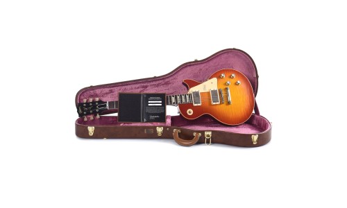 Gibson Custom Shop LPR60VOWCSNH1 1960 Les Paul Standard Reissue VOS Electric Guitar - Washed Cherry Sunburst