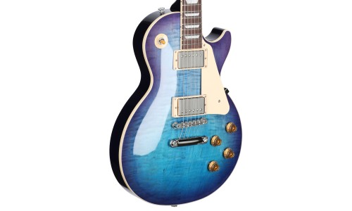 Gibson USA LPS500B9NH1 Les Paul Standard '50s Figured Top Electric Guitar - Blueberry