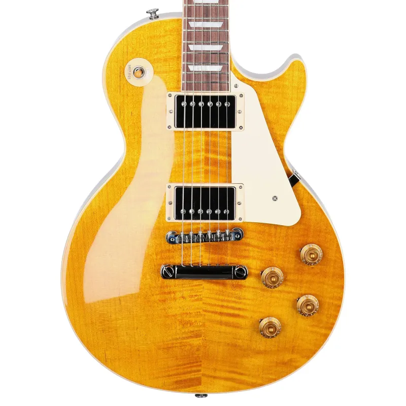 Gibson USA LPS500HYNH1 Les Paul Standard '50s Figured Top Electric Guitar - Honey Amber (PRE ORDER)