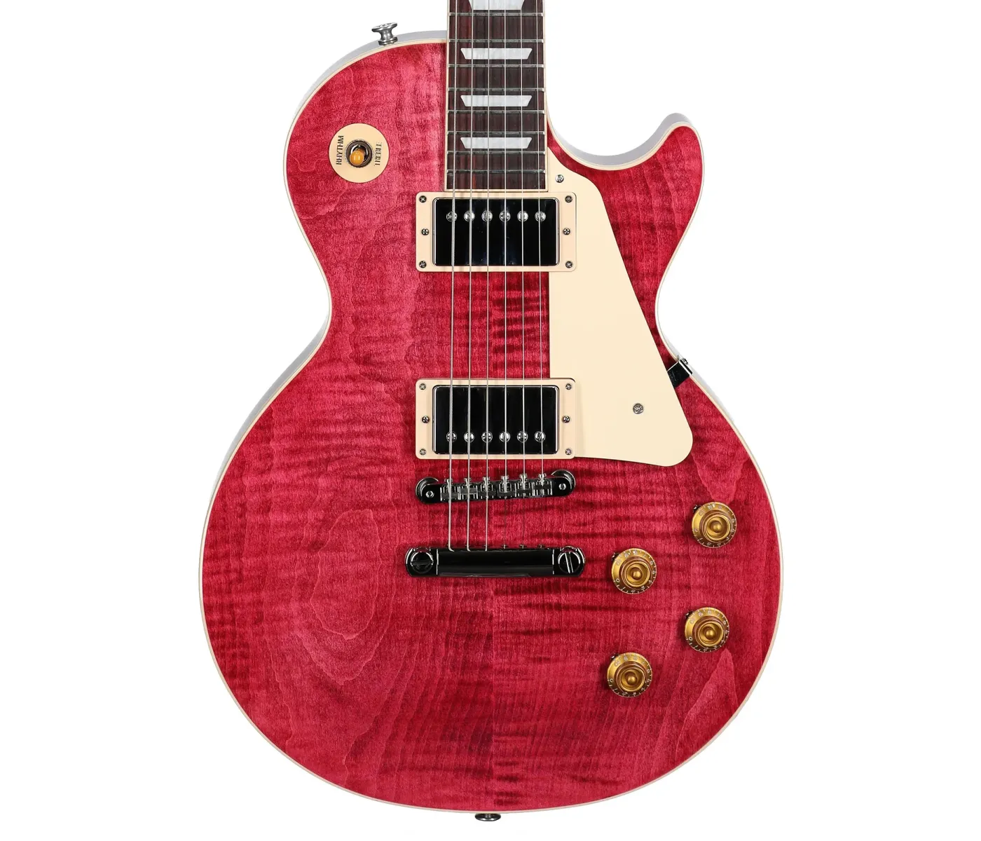 Gibson USA LPS500TFNH1 Les Paul Standard '50s Figured Top Electric Guitar - Translucent Fuchsia