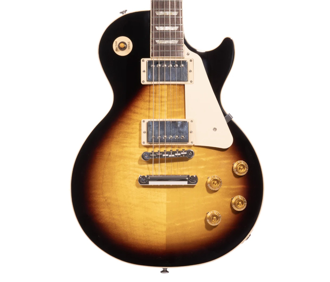 Gibson USA LPS500TONH1 Les Paul Standard '50s Figured Top Electric Guitar - Tobacco Burst