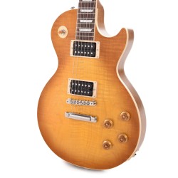 Gibson USA LPS5F00FHNH1 Les Paul Standard '50s Faded Figured Top Electric Guitar - Vintage Honey Burst