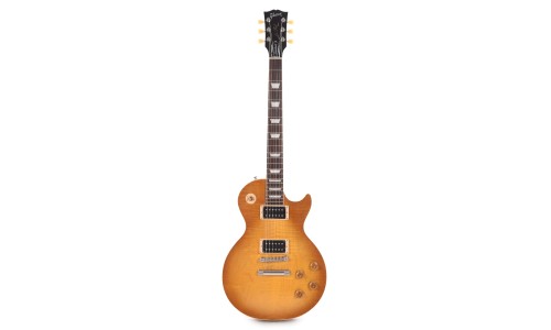 Gibson USA LPS5F00FHNH1 Les Paul Standard '50s Faded Figured Top Electric Guitar - Vintage Honey Burst