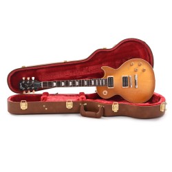 Gibson USA LPS5F00FHNH1 Les Paul Standard '50s Faded Figured Top Electric Guitar - Vintage Honey Burst