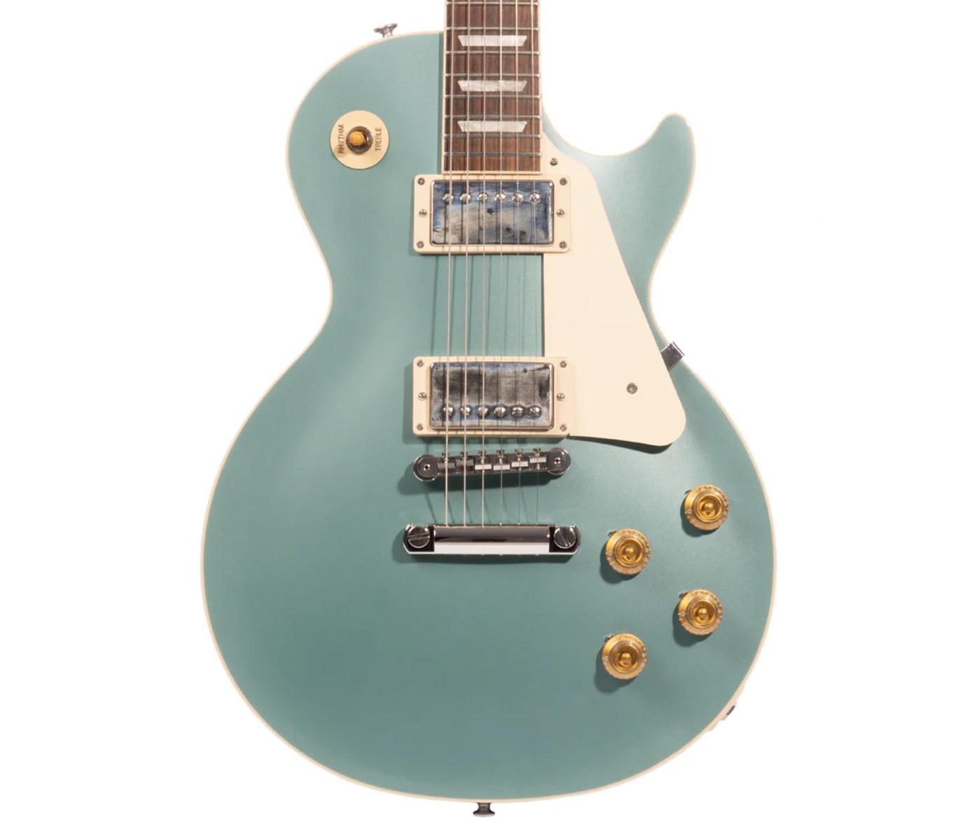 Gibson USA LPS5P00M4NH1 Les Paul Standard '50s Plain Top Electric Guitar - Inverness Green Top