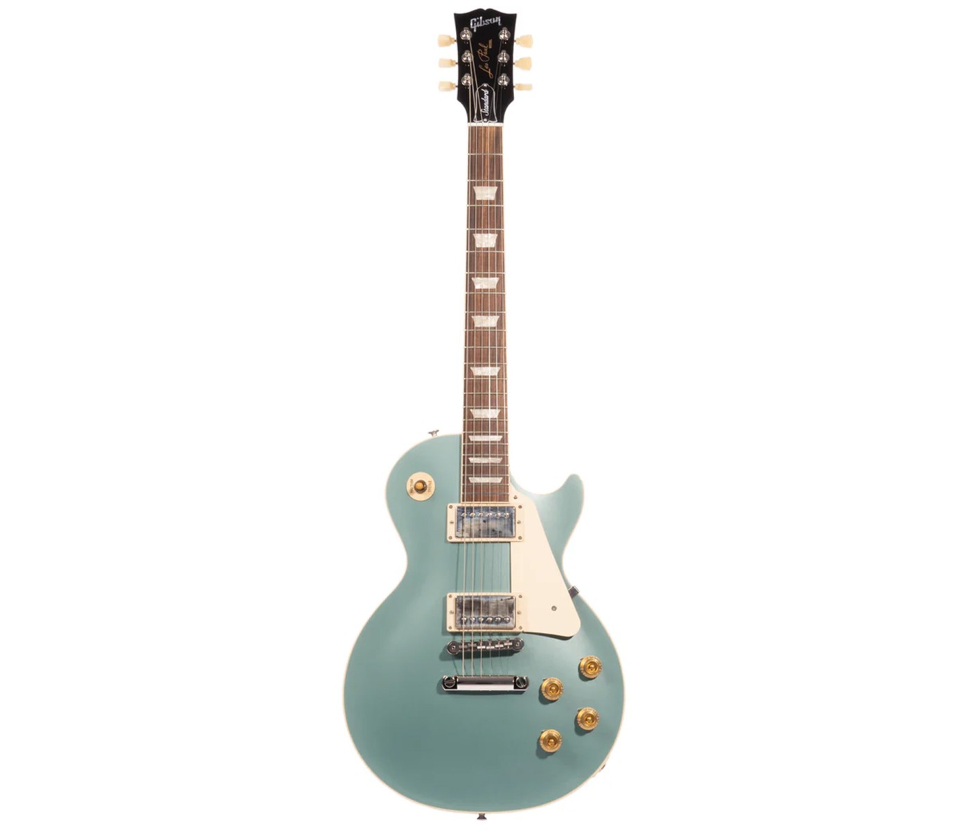Gibson USA LPS5P00M4NH1 Les Paul Standard '50s Plain Top Electric Guitar - Inverness Green Top
