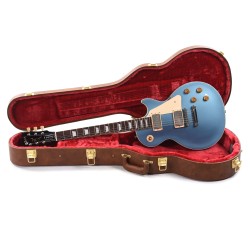 Gibson USA LPS5P00PHNH1 Les Paul Standard '50s Plain Top Electric Guitar - Pelham Blue Top