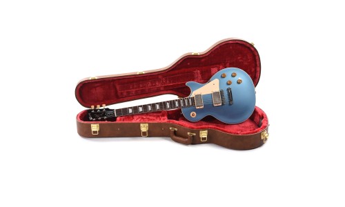 Gibson USA LPS5P00PHNH1 Les Paul Standard '50s Plain Top Electric Guitar - Pelham Blue Top