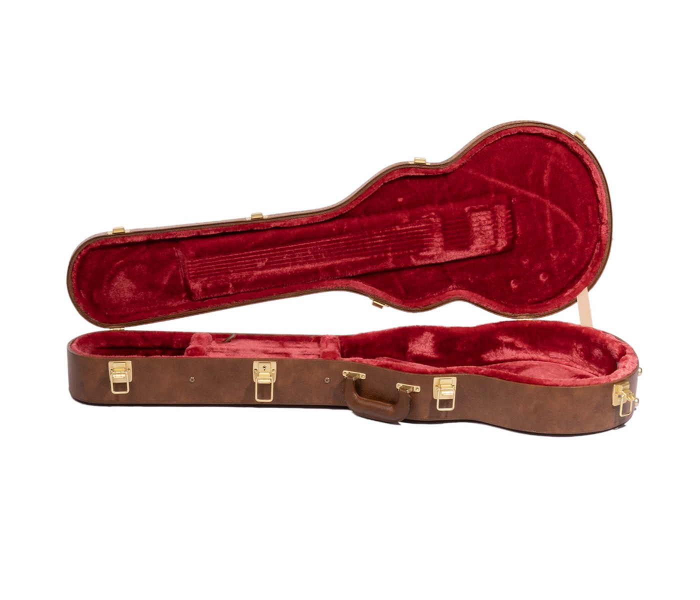 Gibson USA LPS5P00TCNH1 Les Paul Standard '50s Plain Top Electric Guitar - Cardinal Red Top
