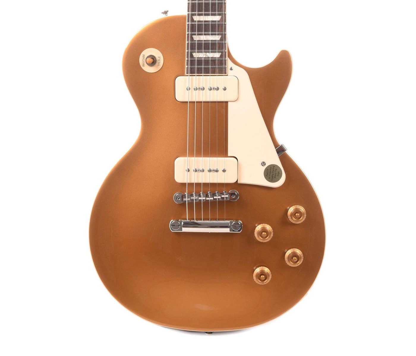 Gibson USA LPS5P900GTNH1 Les Paul Standard '50s P-90 Electric Guitar - Goldtop