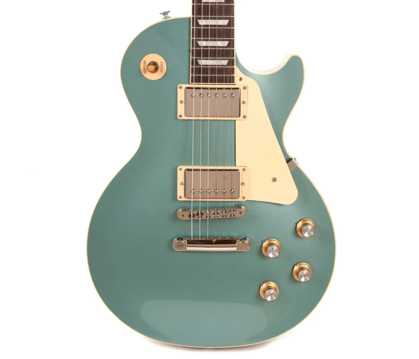 Gibson USA LPS6P00M4NH1 Les Paul Standard '60s Plain Top Electric Guitar - Inverness Green Top,(PRE ORDER)