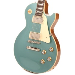 Gibson USA LPS6P00M4NH1 Les Paul Standard '60s Plain Top Electric Guitar - Inverness Green Top