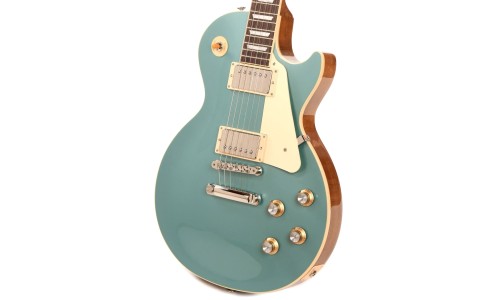 Gibson USA LPS6P00M4NH1 Les Paul Standard '60s Plain Top Electric Guitar - Inverness Green Top