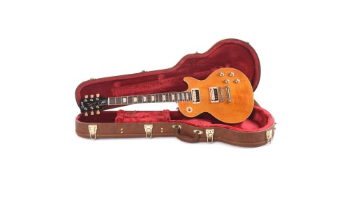 Gibson USA LPSS00APNH1 Artist Slash Signature Les Paul Standard Electric Guitar - Appetite Amber