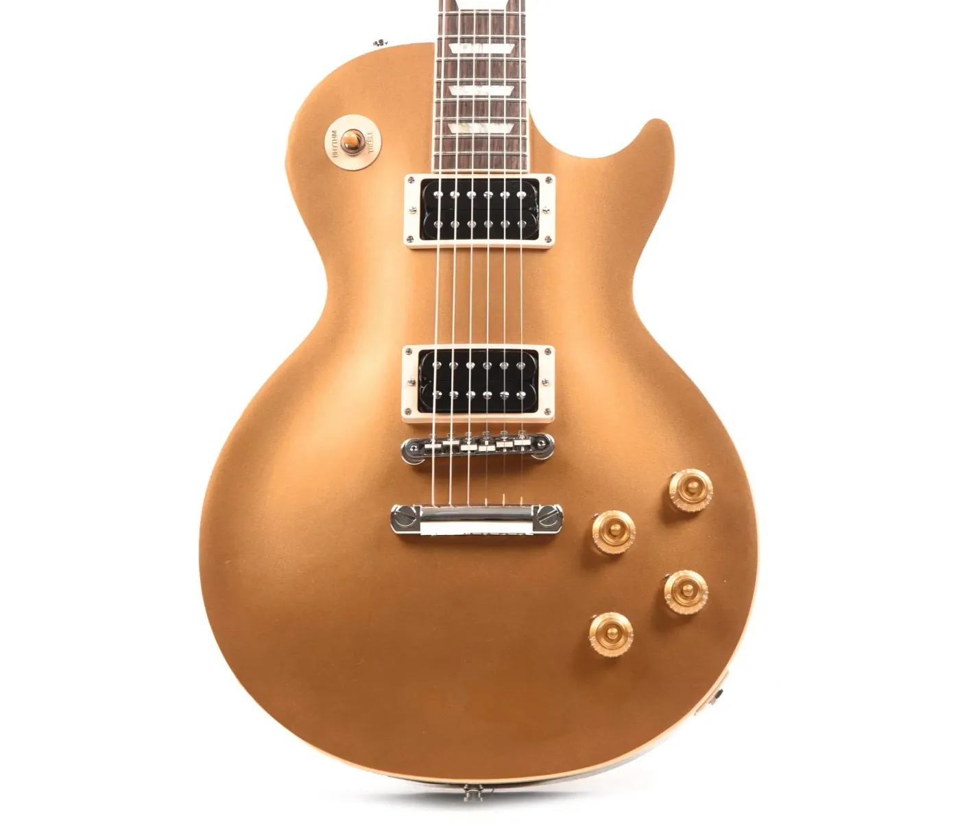 Gibson USA LPSSP00DGNH1 Artist Slash Signature Les Paul Standard "Victoria" Electric Guitar -  Goldtop (PRE ORDER)