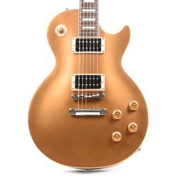 Gibson USA LPSSP00DGNH1 Artist Slash Signature Les Paul Standard "Victoria" Electric Guitar -  Goldtop Dark Back